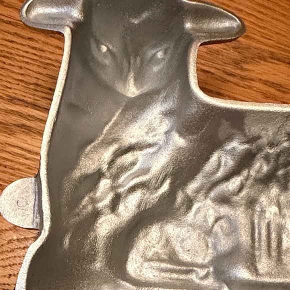 Cast Aluminum Lamb Cake Mold by Kitchen Supply USA NEW - Picture 14 of 16